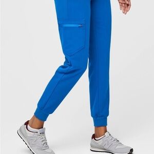 Figs Zamora Jogger Scrub Pants - royal blue
